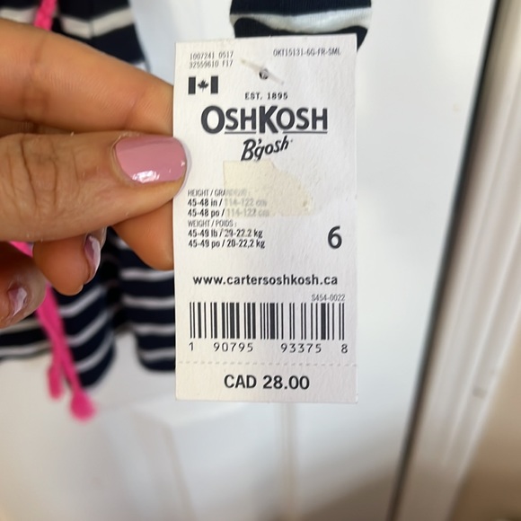 Girl size 6 Oshkosh dress - Picture 2 of 2